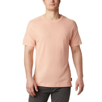 Columbia Summer Chill Short Sleeve, Camiseta Coral Claro Para Hombre | 810352-UCK